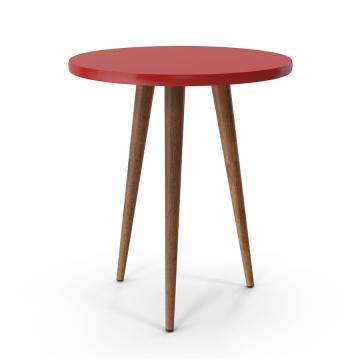 MESA LATERAL SKINNY PATRIMAR ROJO