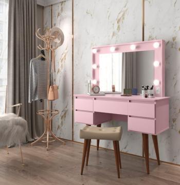 TOHALET CAMERIN STRASS PATRIMAR ROSA
