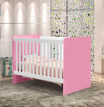 CUNA CATATAU J&A BLANCO|ROSADO