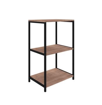 ESTANTE P AURA ABIERTA FABONE NEGRO|MADERADO