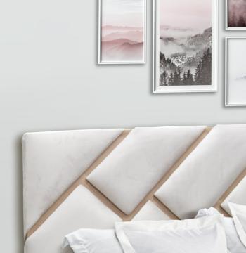 PILLOW TOP 1.60 BORDADO MANTA PROTECTORA ABBA CONFORT LINE PLOMO