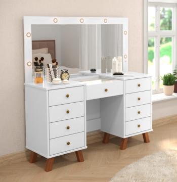 TOHALET CAMARIN 9 CAJONES ELOA PATRIMAR BLANCO
