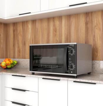 HORNO ELÉCTRICO TOP 48 LITROS FOGATTI TITANIUM