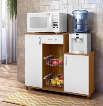 BALCÓN FRUTERA 890 2 PUERTAS 1 CAJÓN DIVA NEW NOTAVEL FREIJO TREND | BLANCO NEW