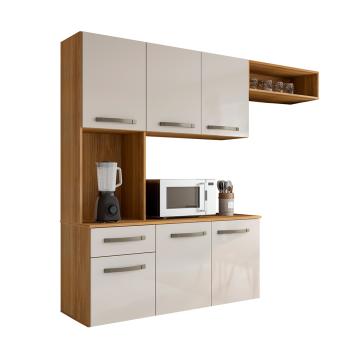 KIT COCINA 1630 6 PUERTAS 1 CAJÓN AEREO BELISSÍMA FIORELLO FREIJO | OFF WHITE