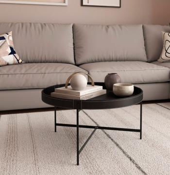 MESA CENTRO DÉCOR 700 PATRIMAR NEGRO
