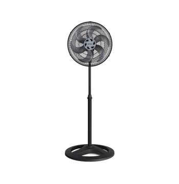 VENTILADOR DE PIE 30CM TURBO 6 ASPAS VENTISOL NEGRO