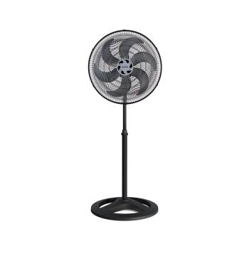 VENTILADOR DE PIE 50 CM TURBO 6 ASPAS VENTISOL NEGRO