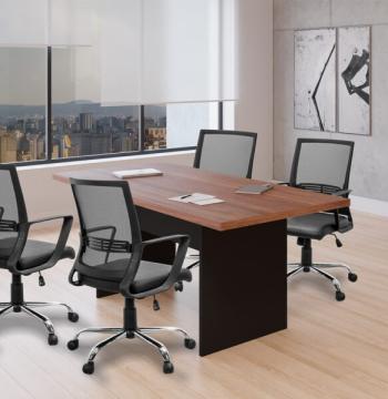 MESA DE ESCRITORIO 200 CORPORATIVA 25.502.0 40MM GIOBEL NOCE | NEGRO