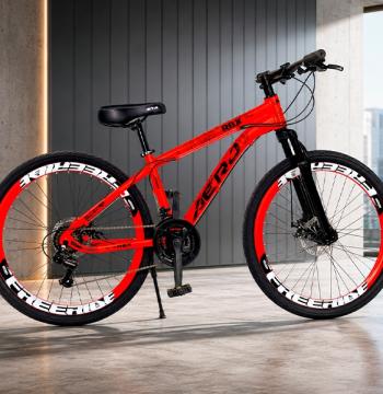 BICICLETA ARO 26 RBX AEROBIKES NARANJA | NEGRO NEON
