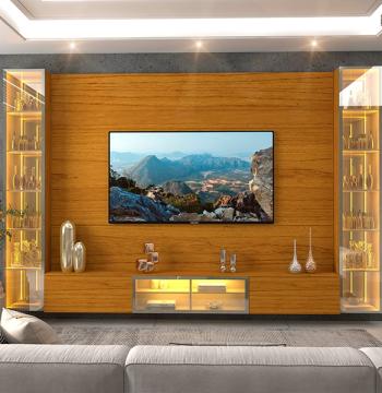 HOME REFLECTA FULL 293 CON LEDS CON ESPEJOS LUMINARE GELIUS NATURE