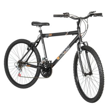 BICICLETA ARO 26 MASCULINA ULTRA BIKES NEGRO MATE