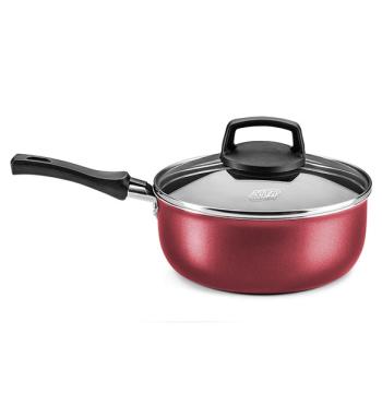 OLLA CON TAPA 1.4 LITROS N16 CRISTAL MTA CEREZA
