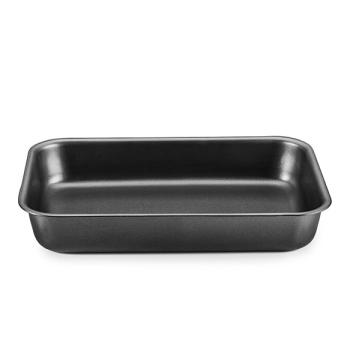 ASADERA RECTANGULAR 3.3 LITROS CRISTAL MTA GRAFITE