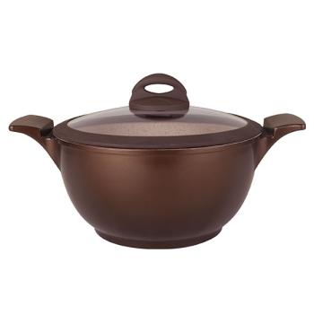 CACEROLA CERAMICA 2,4 LITROS N20 CON TAPA MTA BELGA