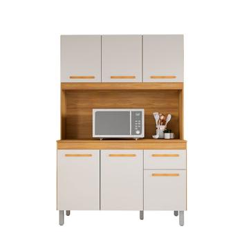 KIT COCINA 1230 6 PUERTAS 1 CAJONES ROMA FIORELLO FREIJO | OFF WHITE