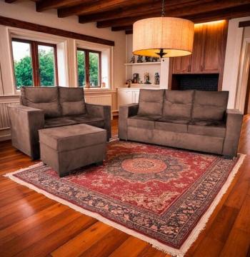 SOFA NEW ALASKA TRES DOS + PUFF LUGARES ABBA 871