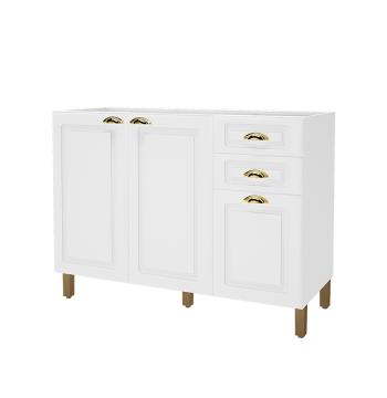 BALCON 3 PUERTAS 2 CAJONES FIRENZE 120 SIN TAMPO 6171.2 INDEKES BLANCO