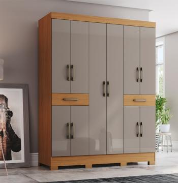 ROPERO 10 PUERTAS 2 CAJONES B384 HENN CINAMOMO|AVELA