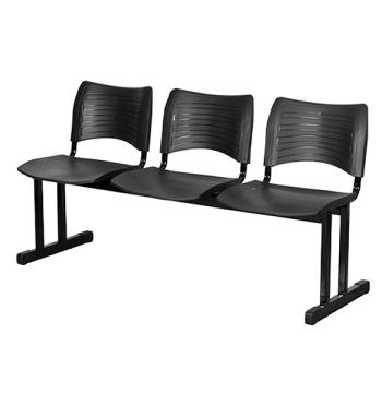 SILLA DE ESPERA ISO 20.028 GIOBEL NEGRO