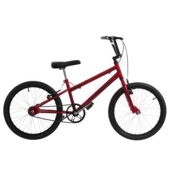 BICICLETA ARO 20 HORQUILLA DEPORTIVA REFORZADA ULTRA BIKES ROJO