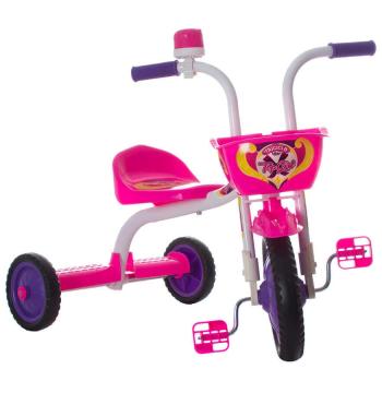 TRICICLO TOP GIRL ULTRA BIKES BLANCO|ROSA