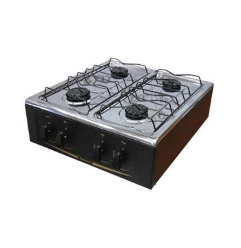 COCINA 4 HORNALLAS MINI ABBATEC NEGRO