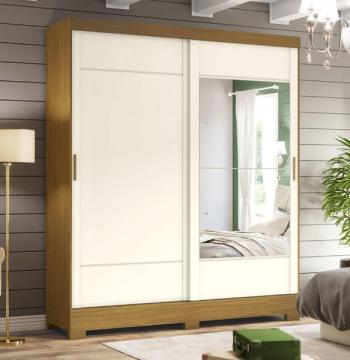 ROPERO 2 PUERTAS B74 BRIZ NATURE|OFF WHITE