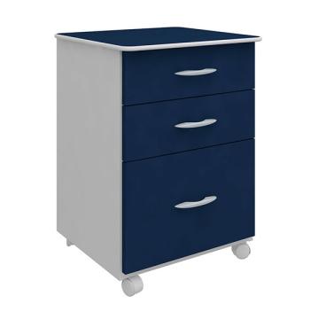 CAJONERA VOLANTE P10 INCOFLEX AZUL|GRIS