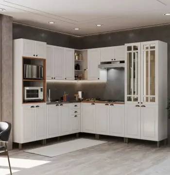 COCINA MODULADA AMERICA 6147 INDEKES BLANCA