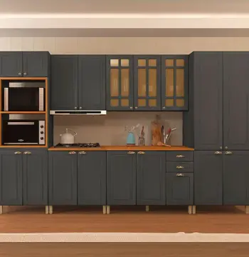 COCINA MODULADA FIRENZE 6171 INDEKES GRAFITE