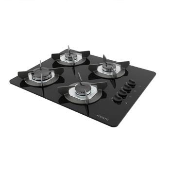 COOKTOP 4 HORNALLAS SAFE FOGATTI NEGRO