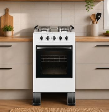 COCINA 4 HORNALLAS NEW MBARETE ABBATEC BLANCO