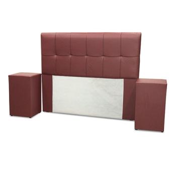 CONJUNTO CABECERA + BUTACA STAR 1.40 ABBA BORDO 180