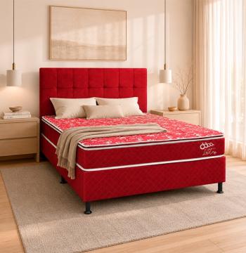 SOMIER LETTO MAS 100 BA+CO+CA ABBA BORDO