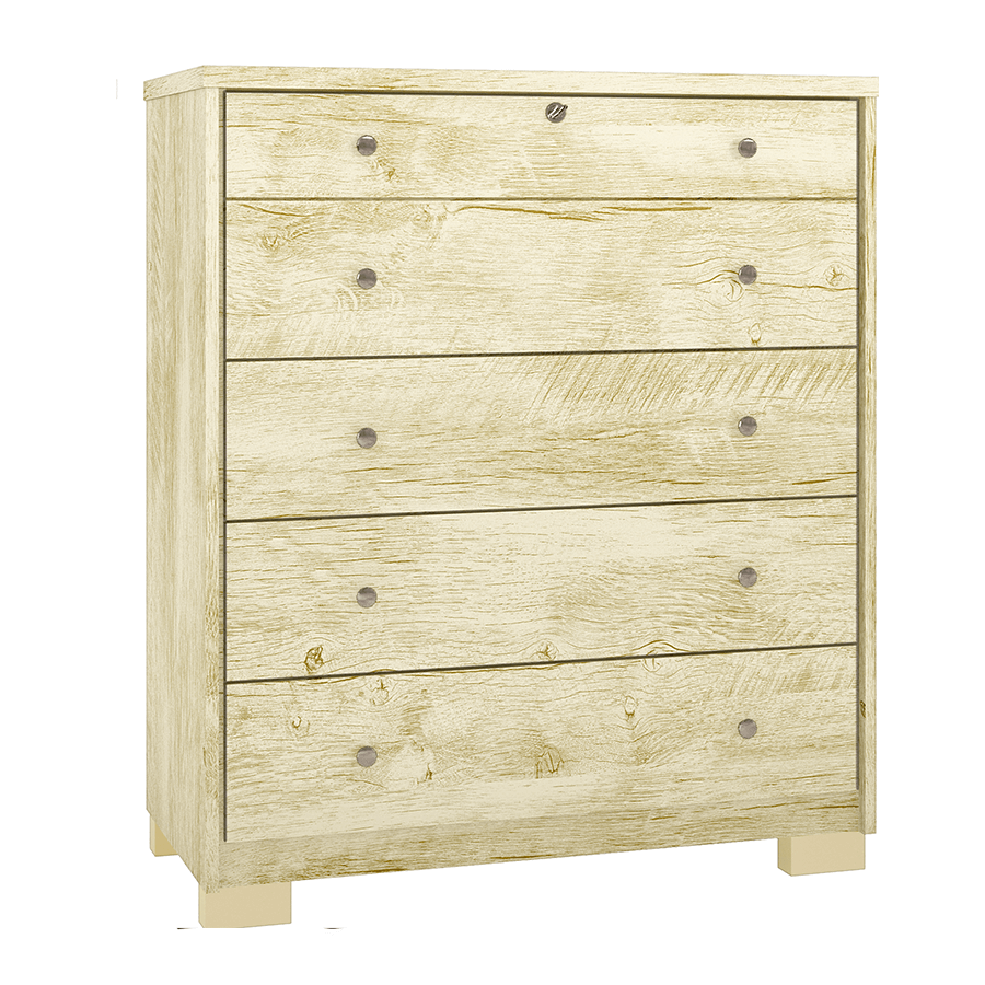 COMODA MUNIQUE MOVAL AVELLANA WOOD