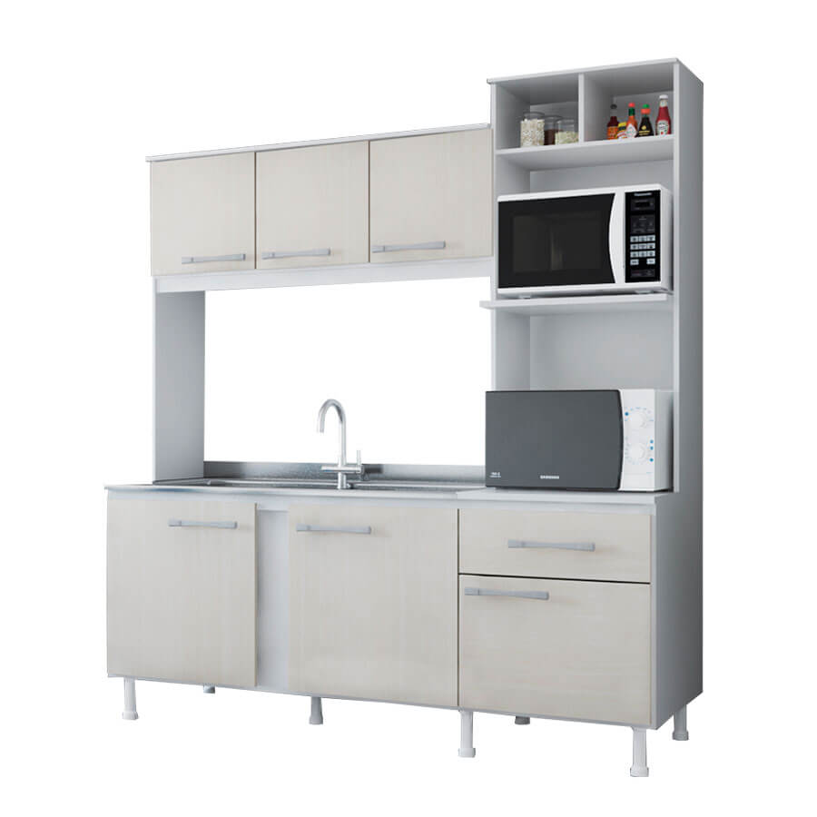 KIT COCINA SANTIAGO SALMAR BLANCO ASPEN