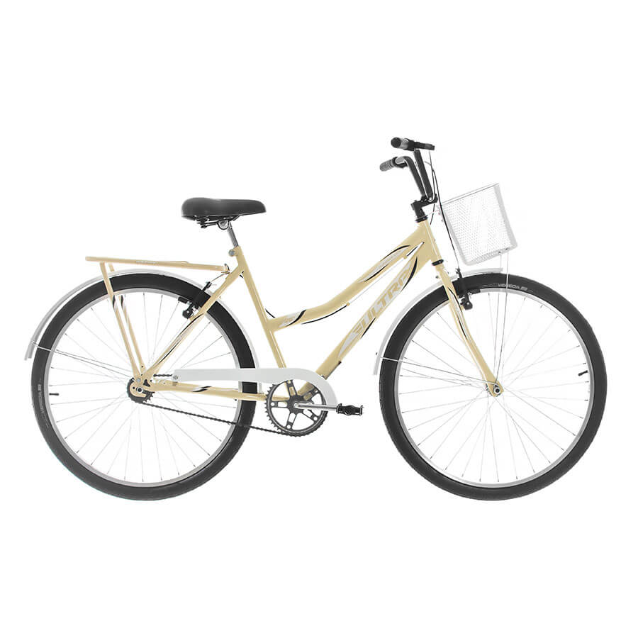 BICICLETA ARO 26 SUMMER VINTAGE LINE ULTRA BIKES BEIGE|BLANCO