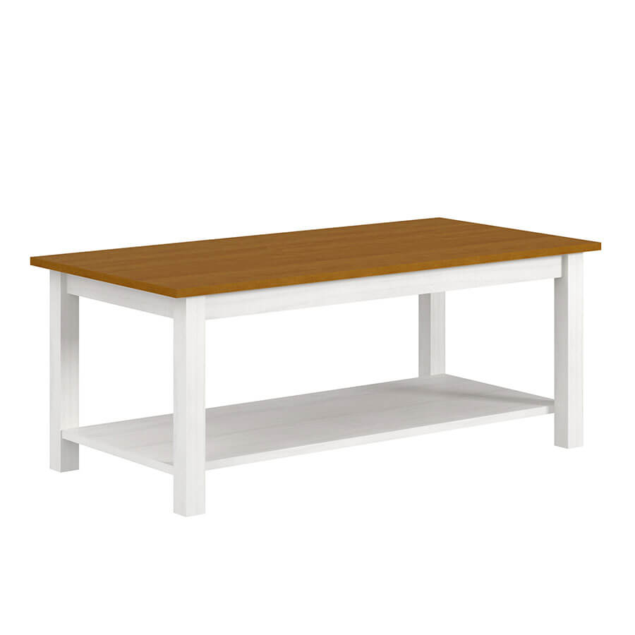 MESA CENTRO TOPAZIO 9118B FINESTRA TEKA BLANCO