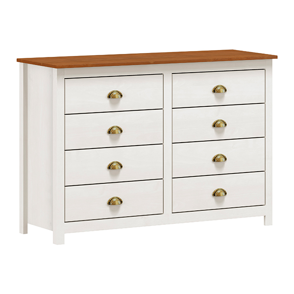 COMODA 8 CAJONES 9102B FINESTRA TEKA|BLANCO
