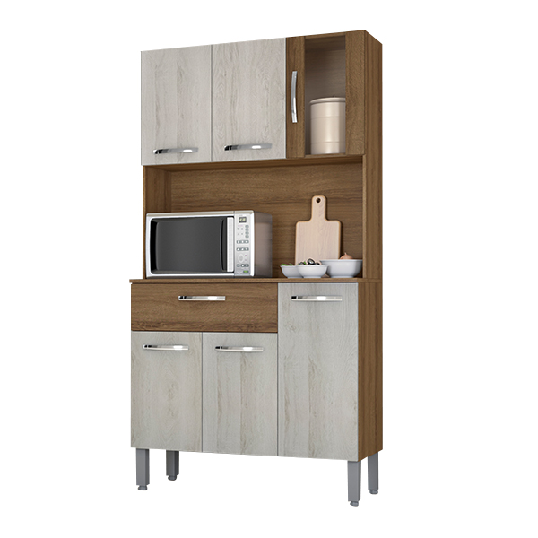 KIT COCINA MADRI 6 PUERTAS DACHERI MONTANA|KALAHARI