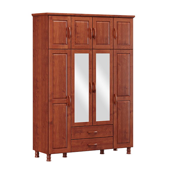 ROPERO 4 PUERTAS BRONCE 1151T FINESTRA IMBUIA