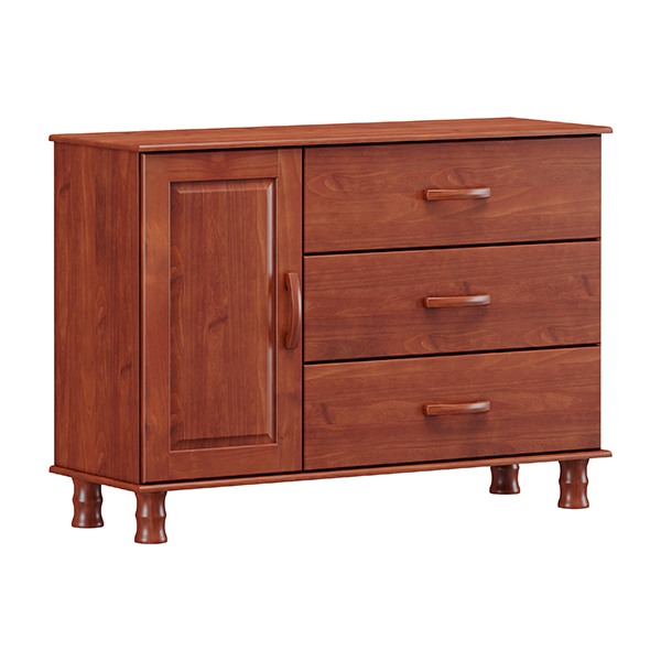 COMODA BRONCE 1162T FINESTRA IMBUIA