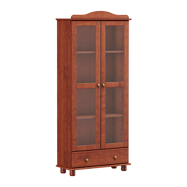 CRISTALERA BIBLIOTECA 8932T FINESTRA IMBUIA