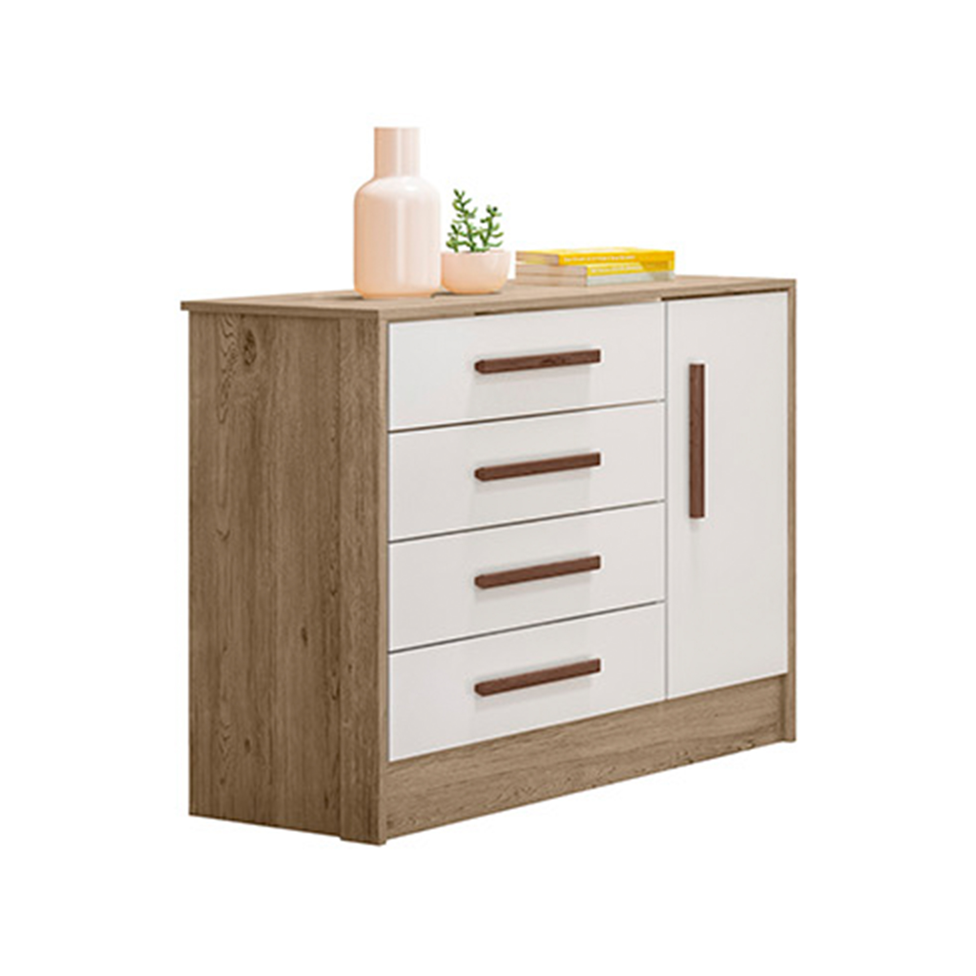 COMODA Q ENCANTO 3710 QMOVI CARVALLO|BLANCO