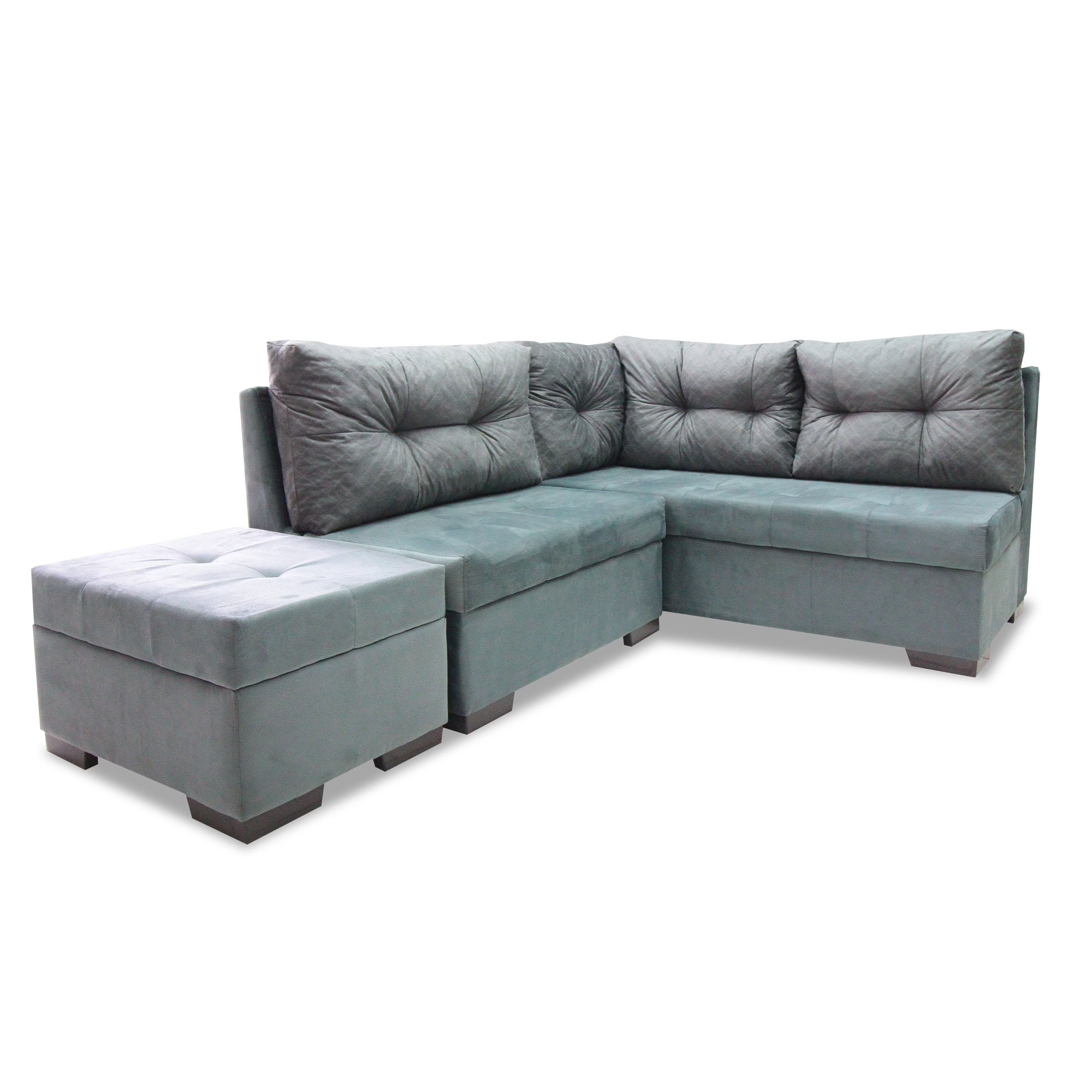 SOFA EVEREST TRES DOS LUGARES+PUFF ABBA 867|866