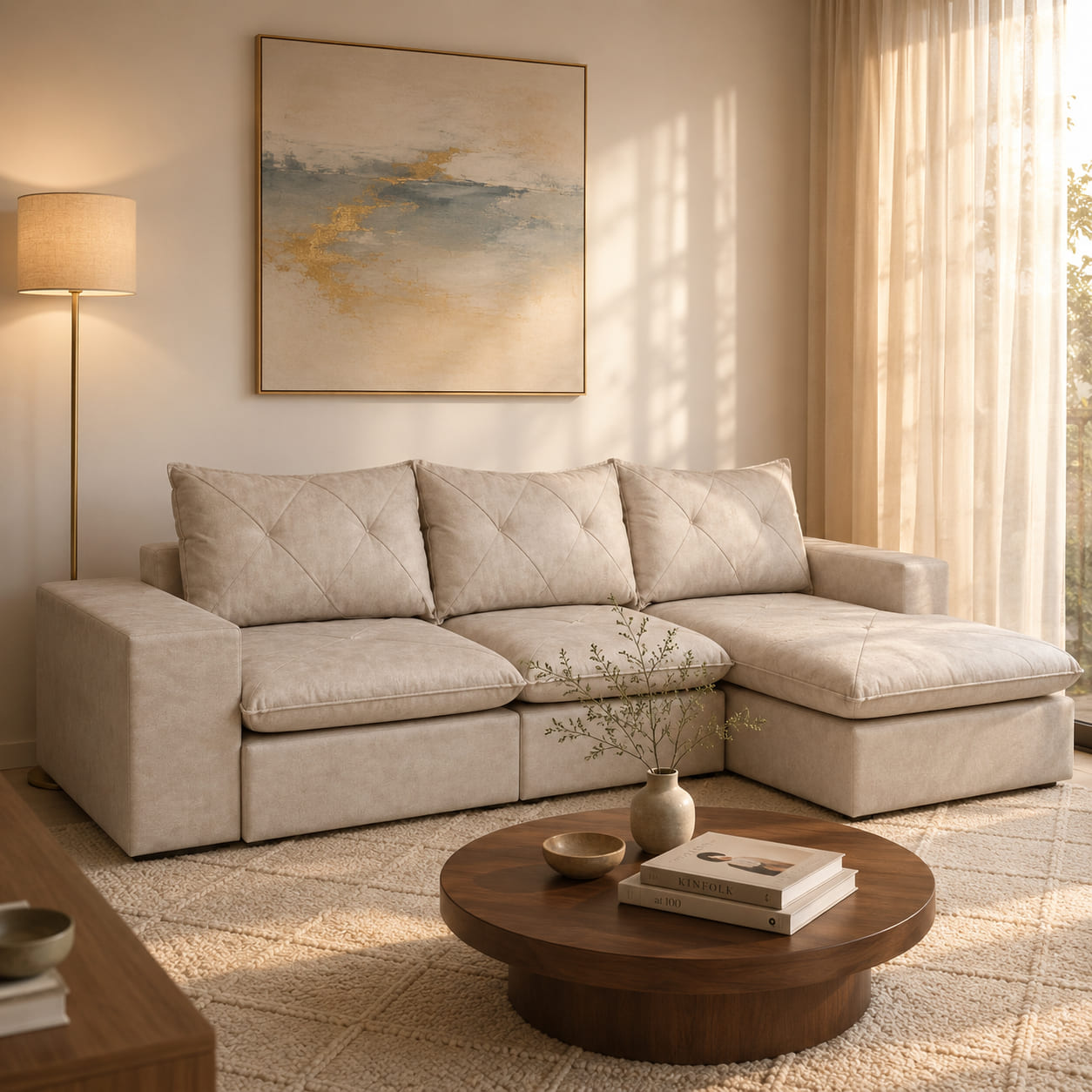 SOFA EDEN 3 LUGARES ABBA 1020