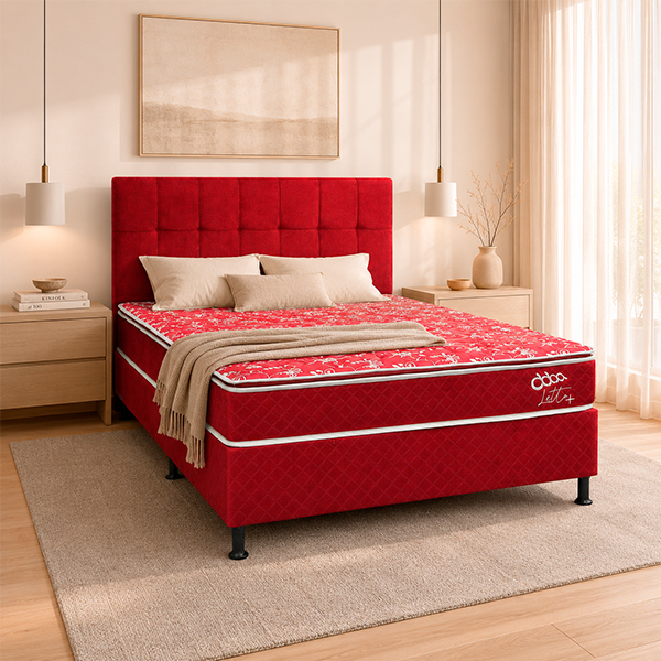 SOMIER LETTO MAS 140 BA+CO+CA ABBA BORDO