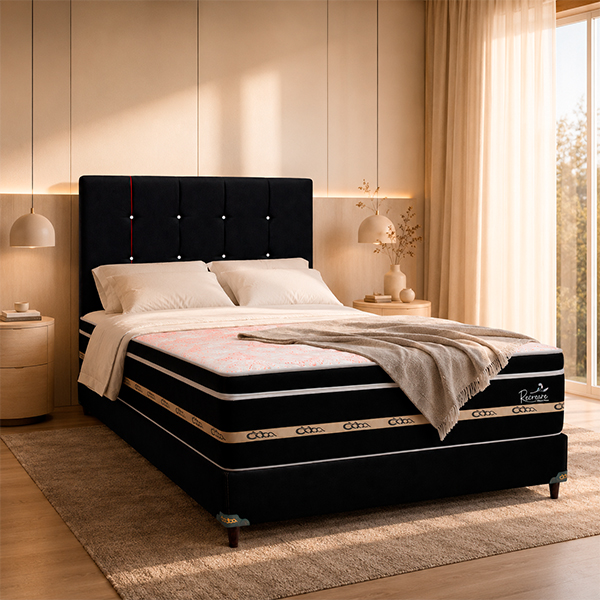 SOMIER RECREARE S PILLOW EURO 140 BA+CO+CA ABBA BORDO