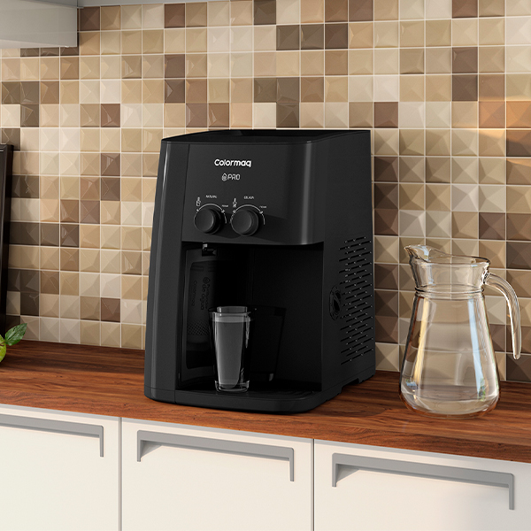 PURIFICADOR DE AGUA ELECTRÓNICO LINEA PRO COLORMAQ NEGRO